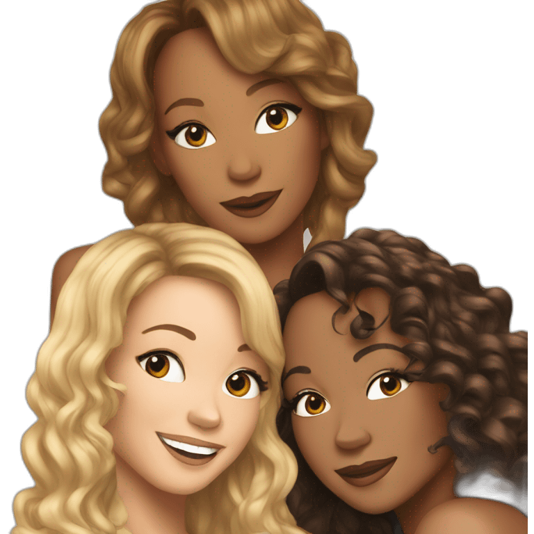 Mariah and whitney emoji