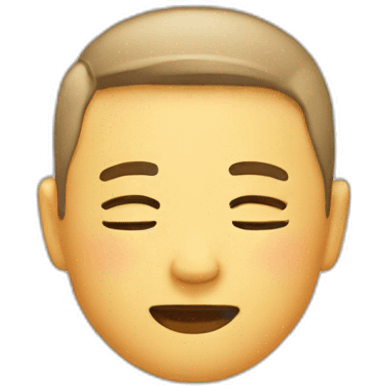 head massage emoji emoji