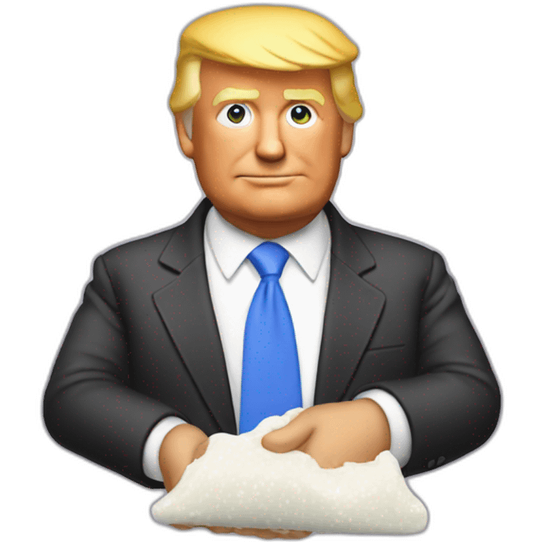 trump-holding-soap emoji