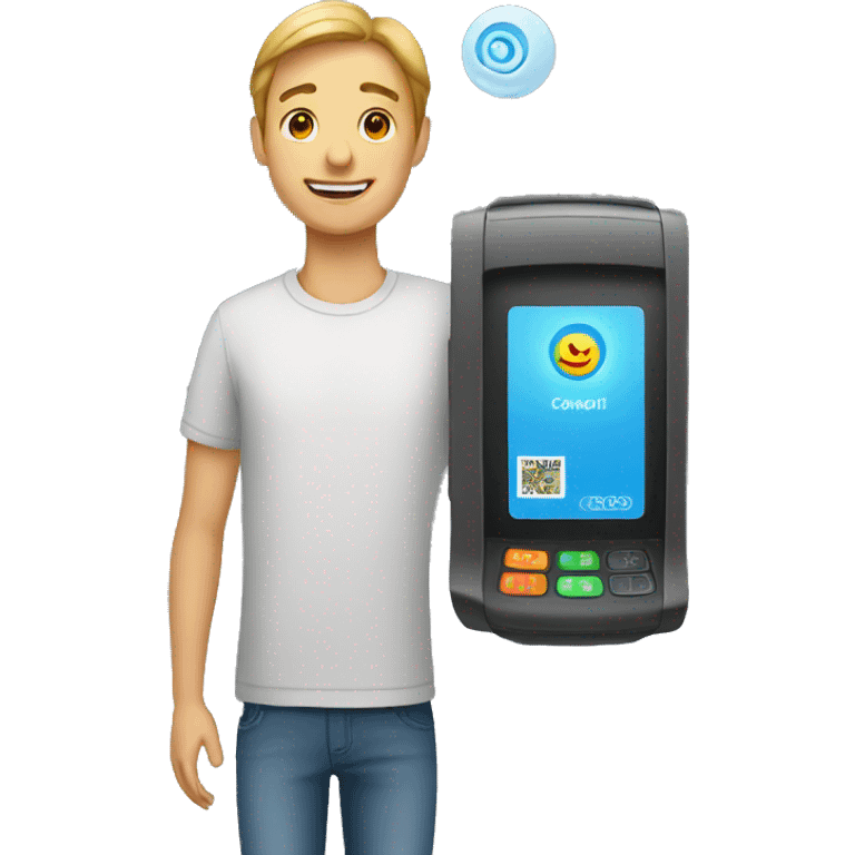 Contactless emoji