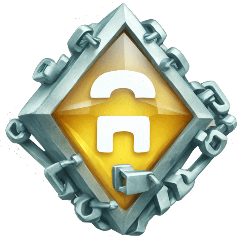 A diamond made of keys emoji