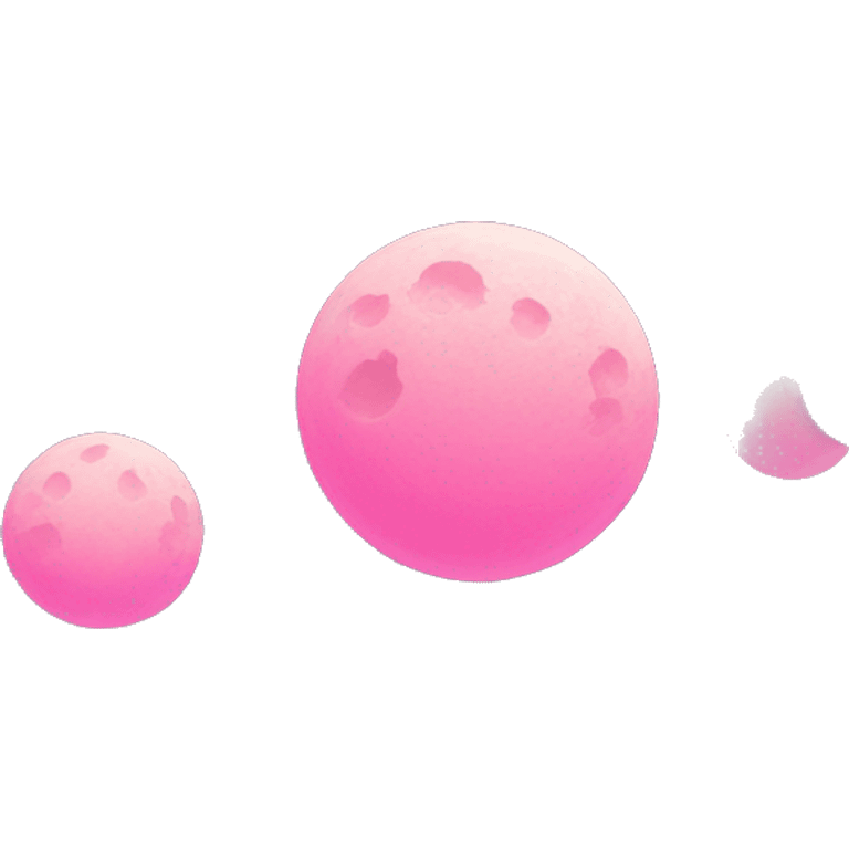 pink moon emoji