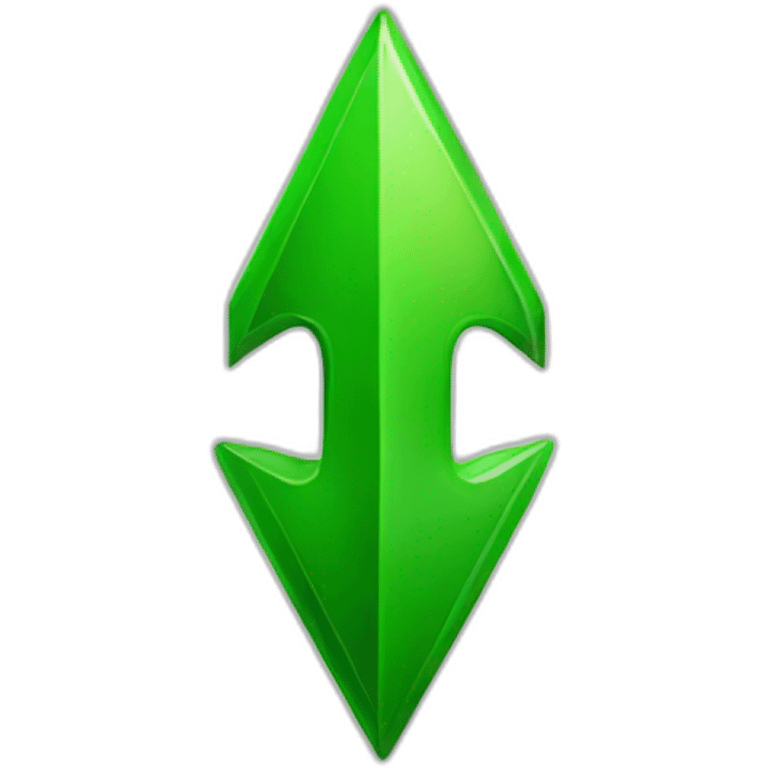 Arrow green down emoji