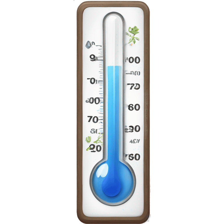 thermometer for living room emoji