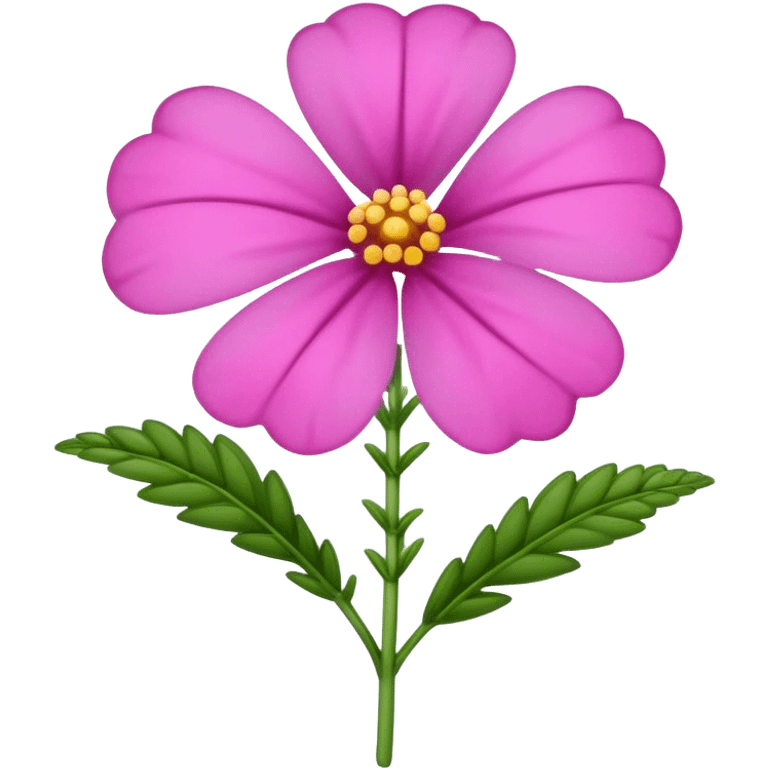 big verbena flower, single emoji