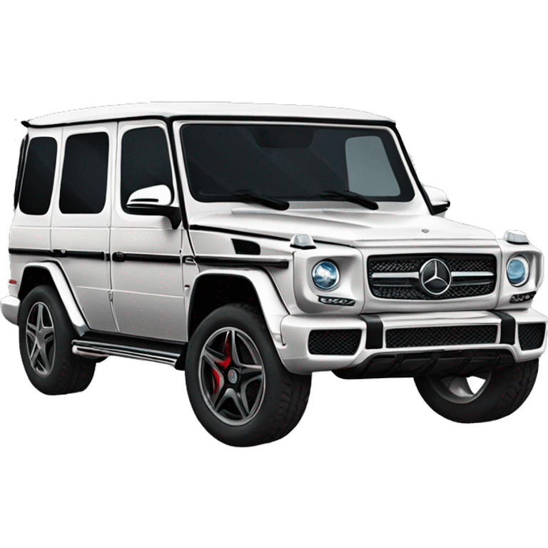 Mercedes g wagon car black  emoji