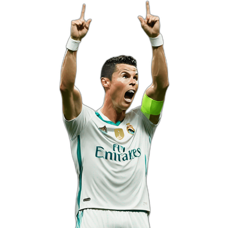 Cristiano Ronaldo celebration emoji