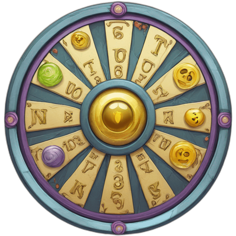 wheel of fortune tarot card emoji