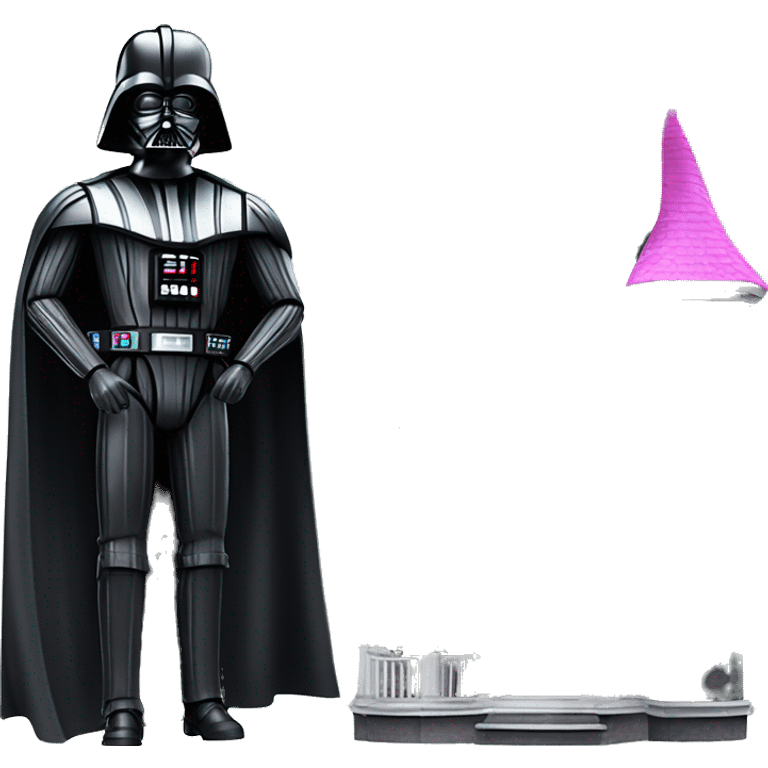 Darth Vader and Barbie’s very dusty old disturbing disgusting ghostly haunted horror dream house mansion  emoji