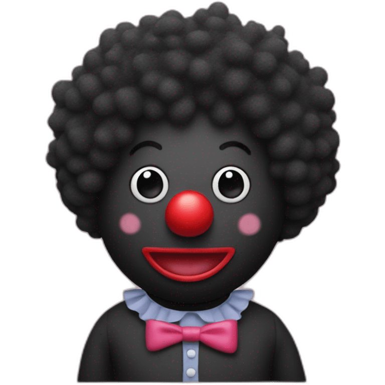 Mr blobby golliwog emoji