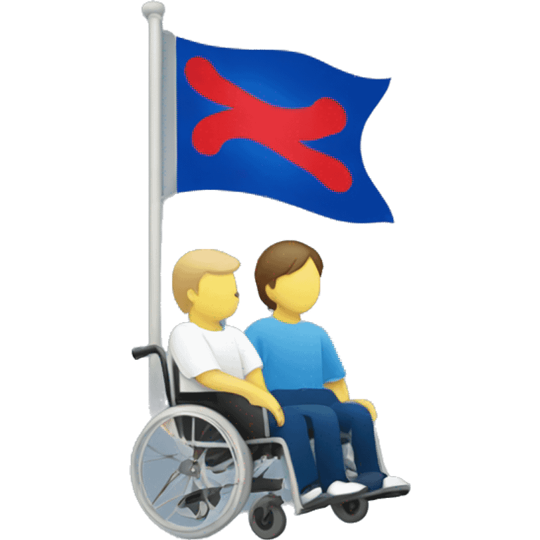 Disability flag emoji