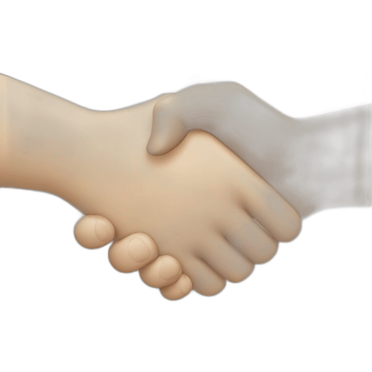 hand shake emoji