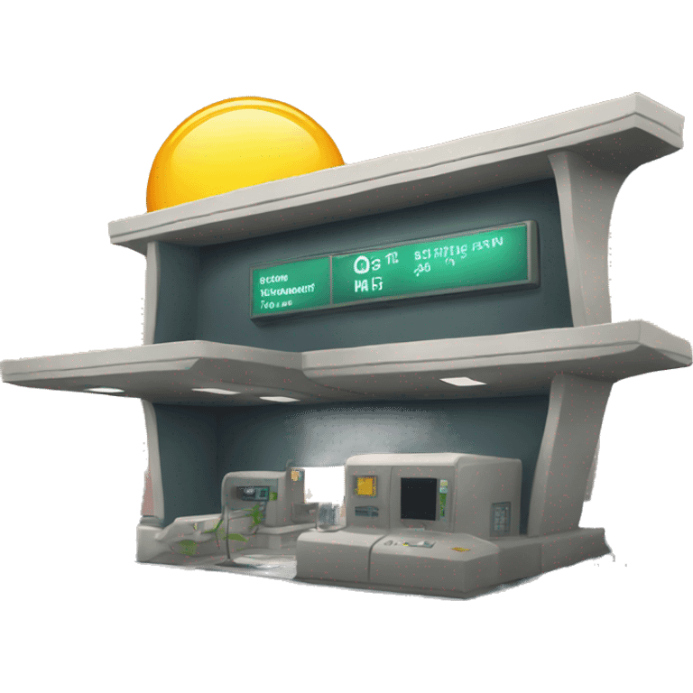 eft terminal with sun emoji