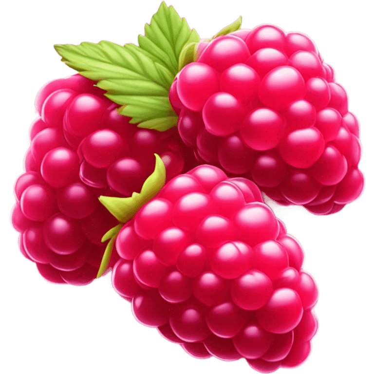 Raspberry emoji