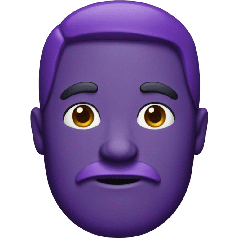 Purple guy emoji