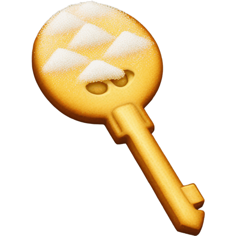 key with sugar on it emoji