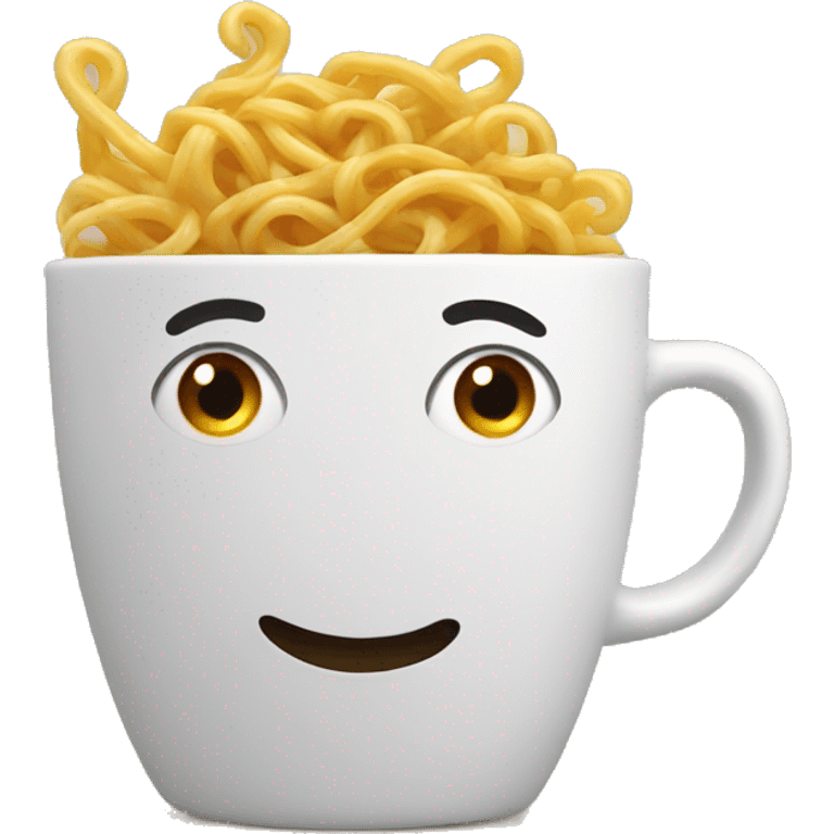 cup with noodle emoji