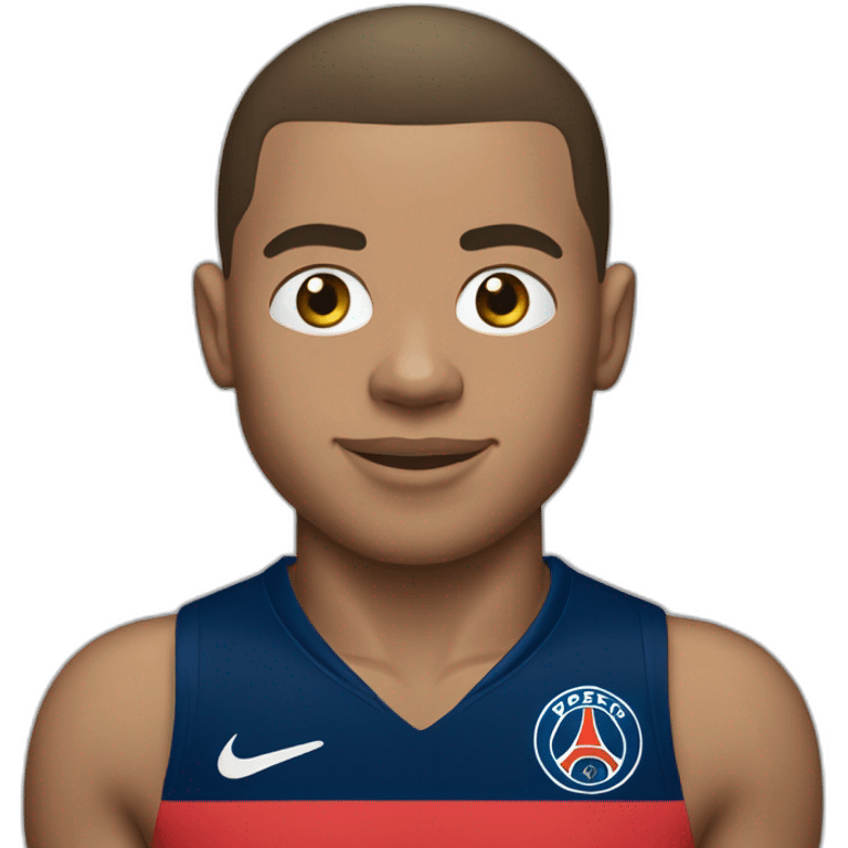 kylian mbappe, psg, buff, world cup, soccer emoji