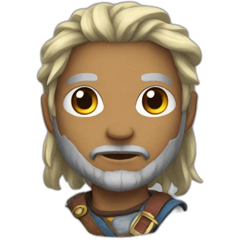 an colorful RPG character emoji