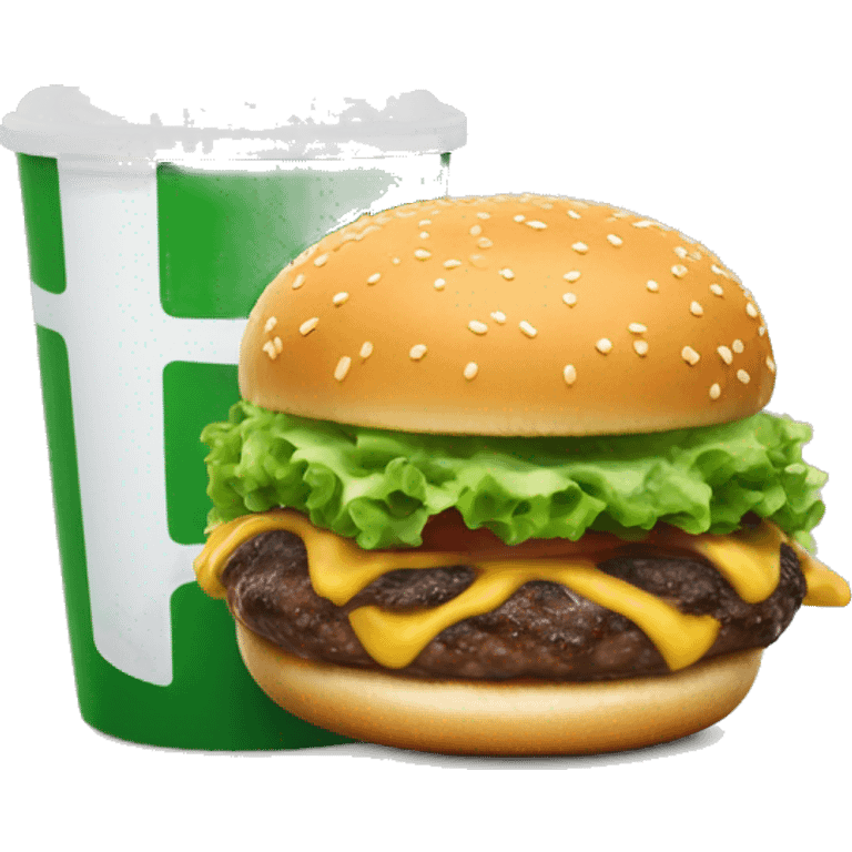 Shake Shack Burger emoji