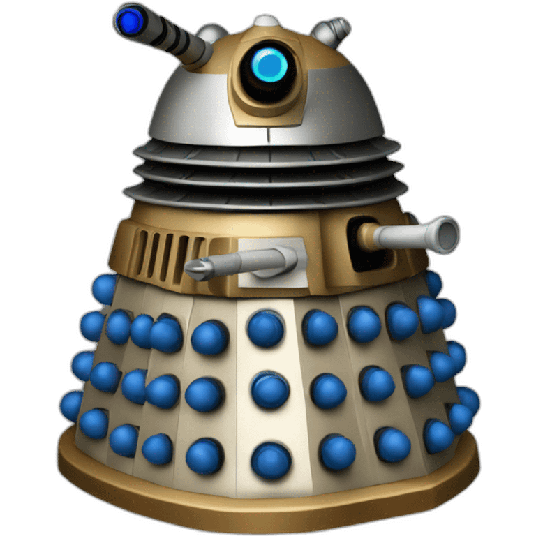 Dalek papá noel emoji