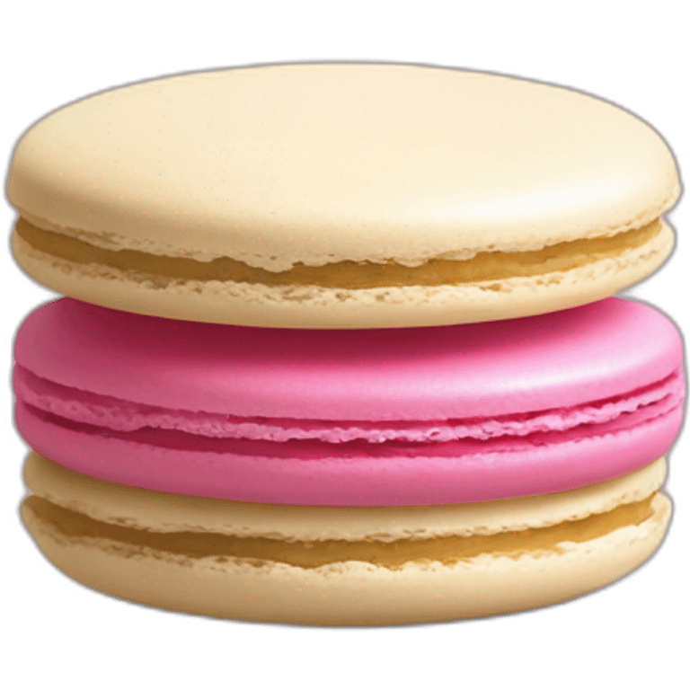 Macaron en fessant emoji