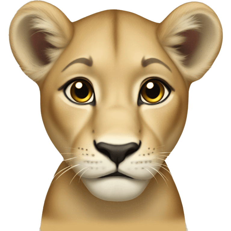 lioness cub emoji