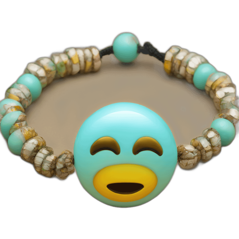 bead friendship bracelete emoji