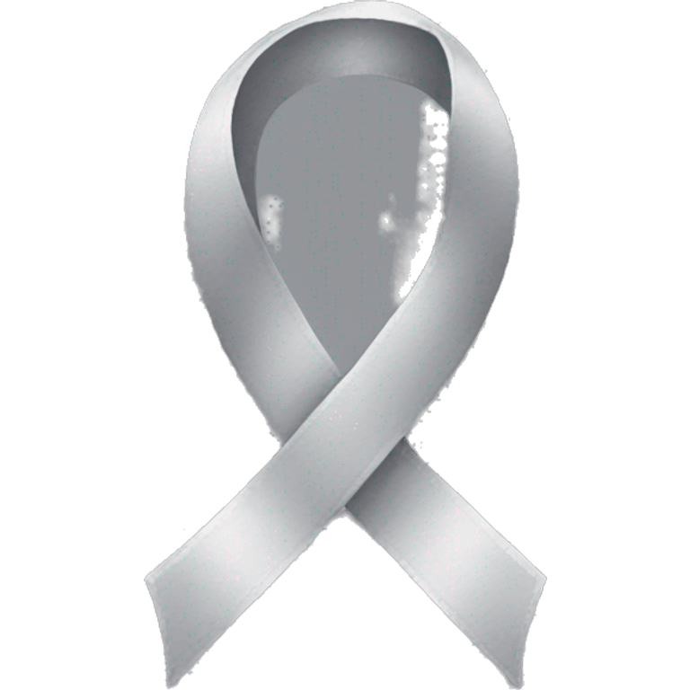 gray Ribbon emoji