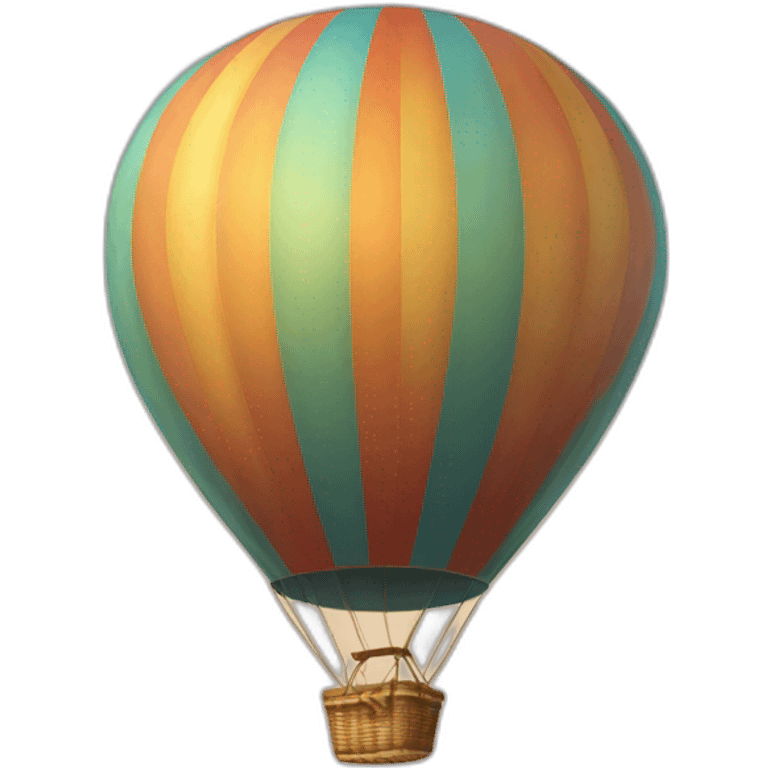 Hot air balloon emoji