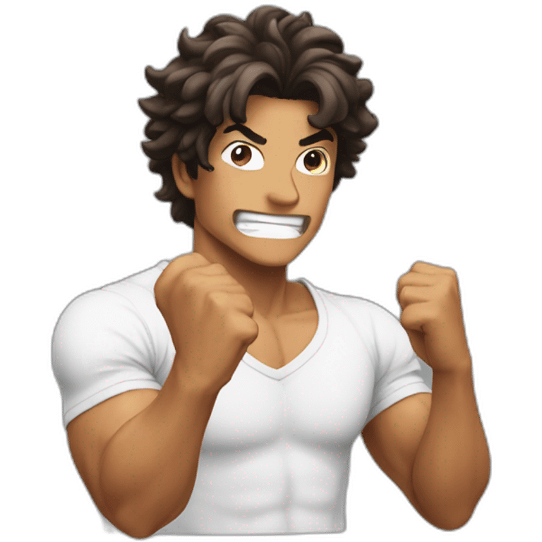 Baki pose emoji