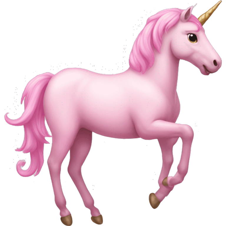 Light pink balloon unicorn  emoji