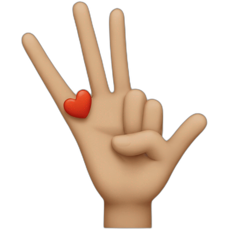 peace and love emoji