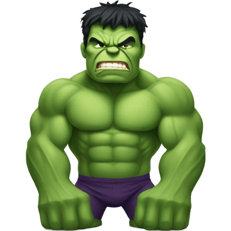 Hulk with iPhone  emoji