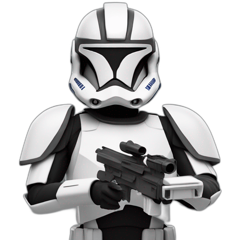 Clone trooper 327th Star Corps from Clone wars emoji