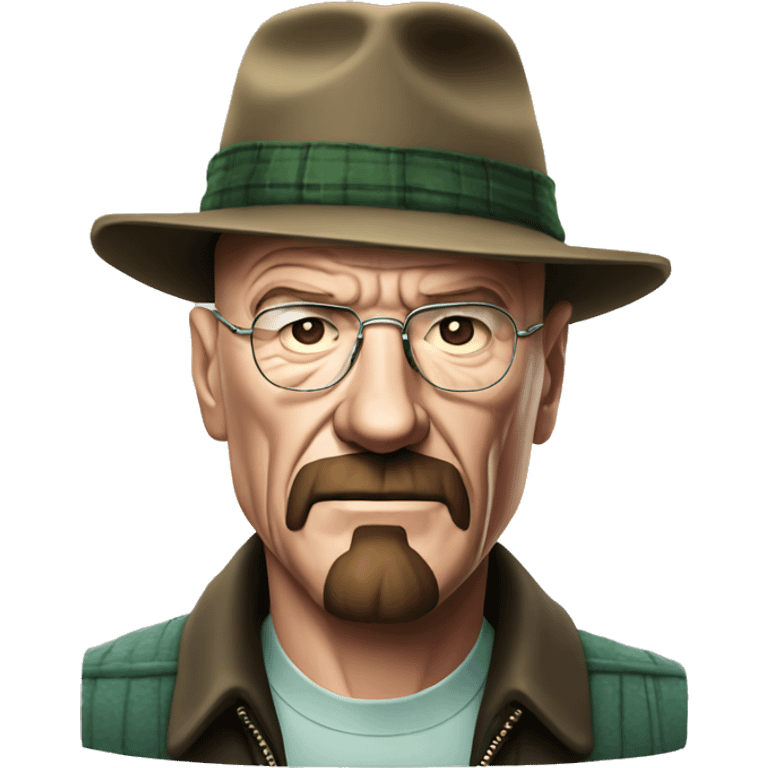 Walter White with his hat  emoji