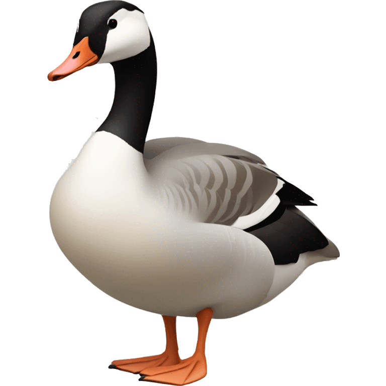 Candian goose honking emoji