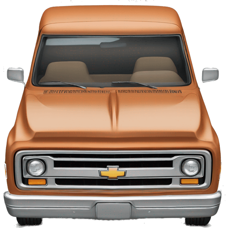 1970 square body Chevy truck emoji