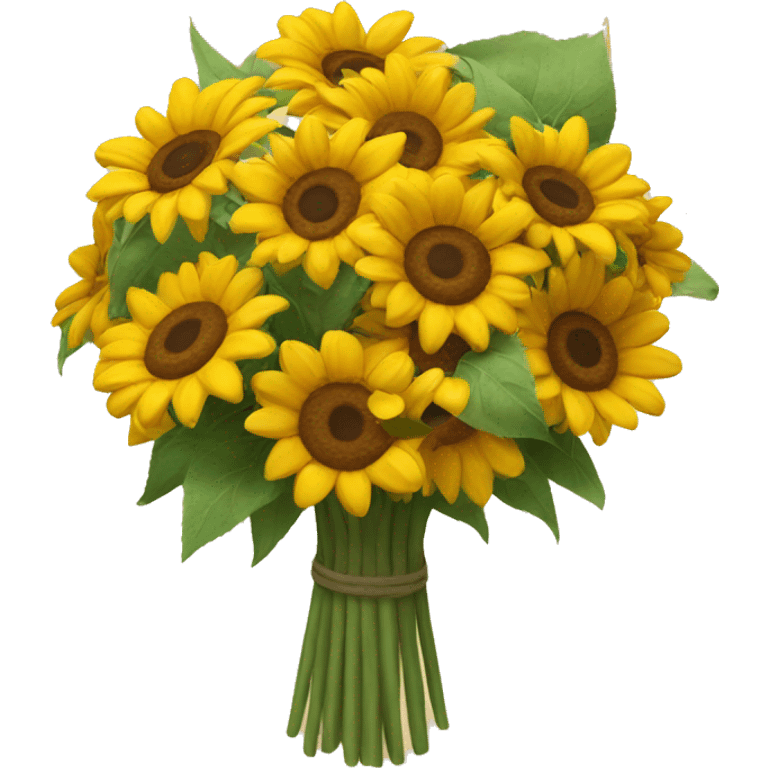 Sunflower Bouquet  emoji