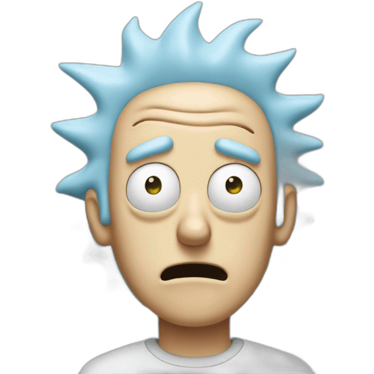 rick rick and morty Mind explose emoji