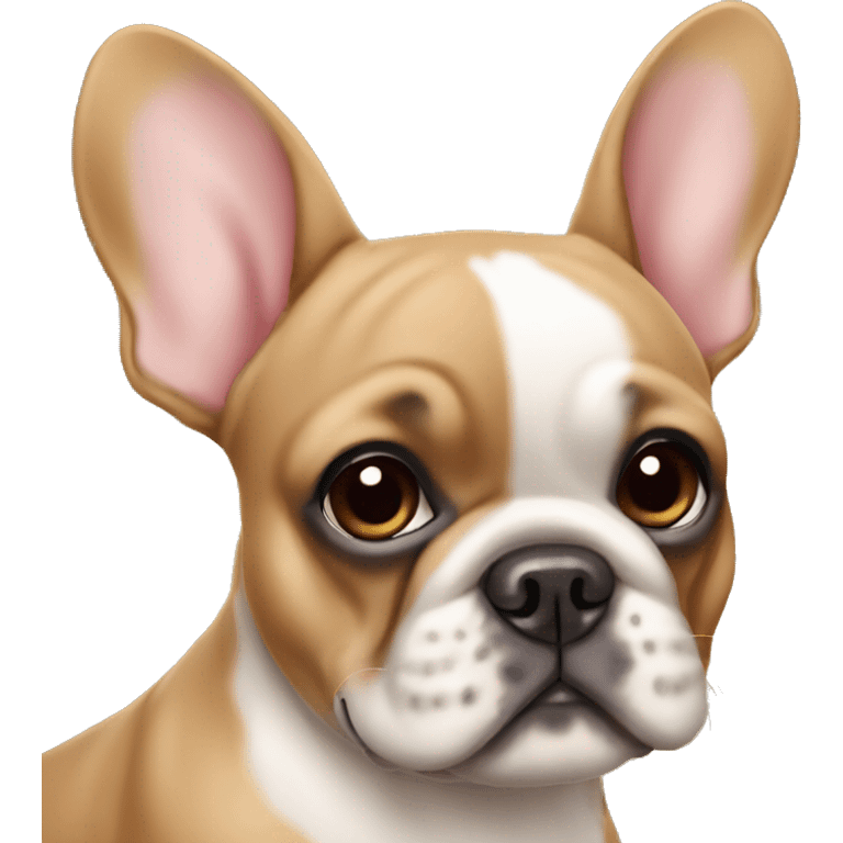 Fawn French bulldog emoji