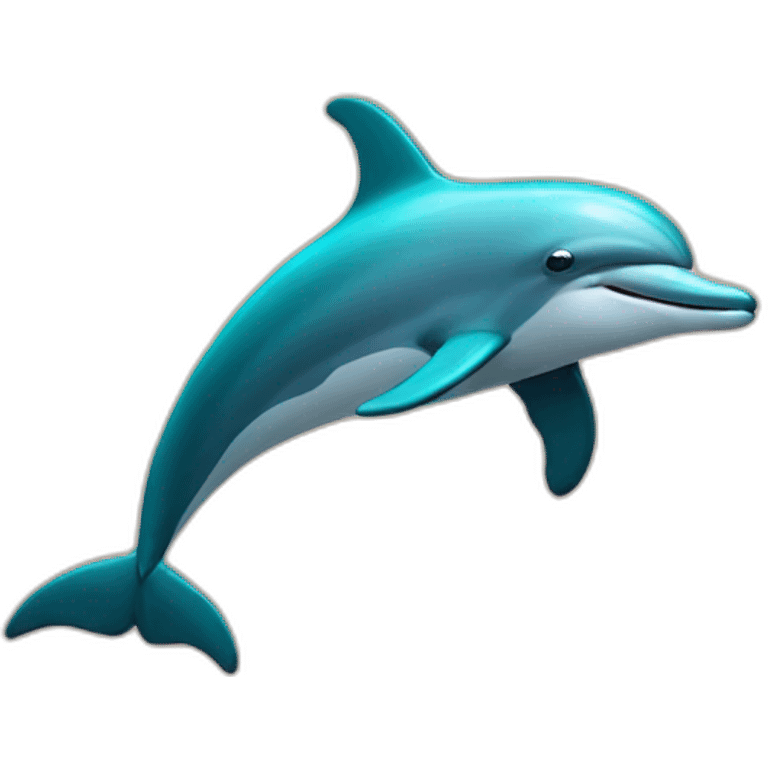 A Dolphins in the sea emoji