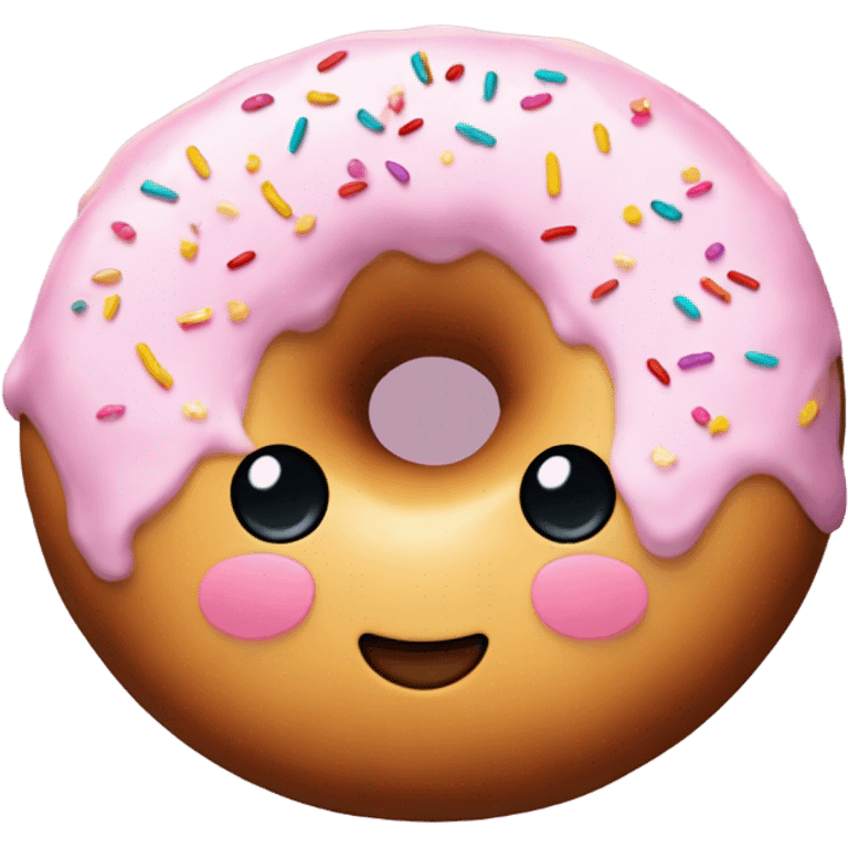 A doughnut plushy ￼ emoji