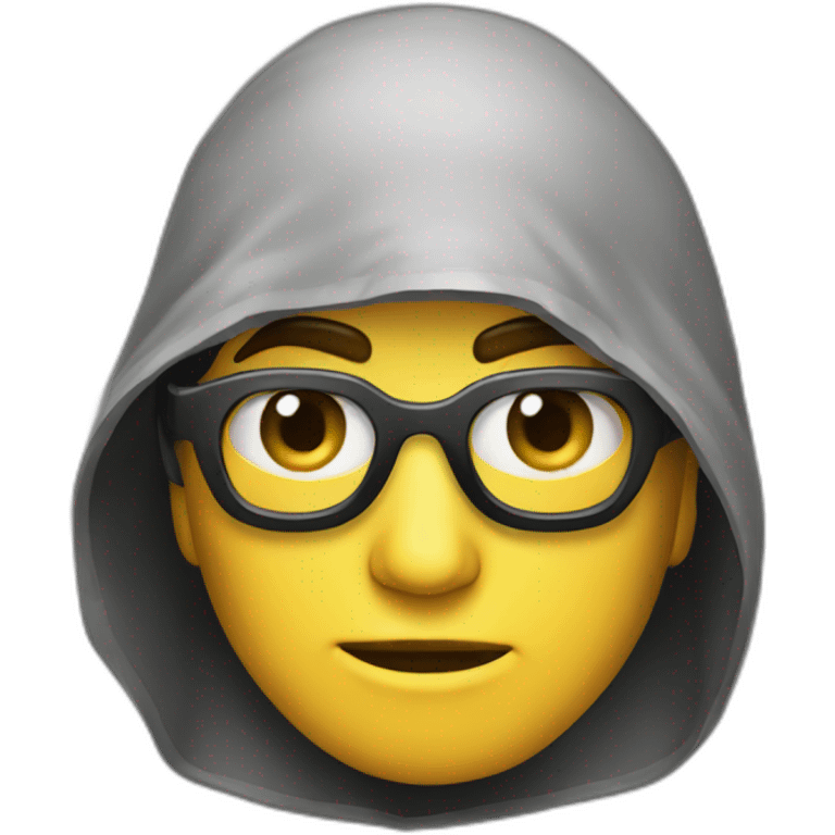 Pythonist hacker emoji