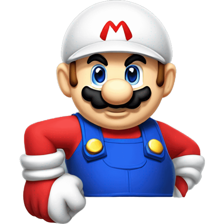 MARIO BROS MIXED WITH SONIC. WRITING. MASONIC emoji