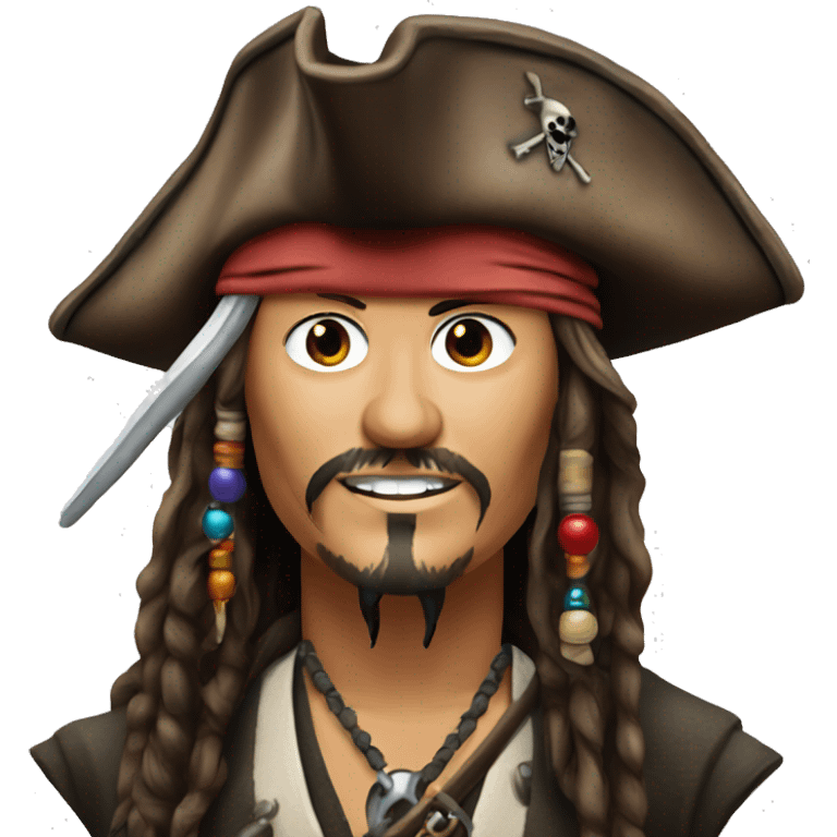 jack sparrow johnny depp emoji