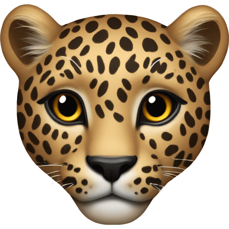 leopard heart emoji