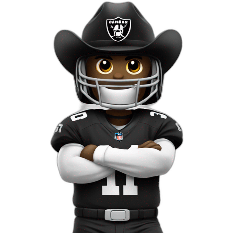 Las Vegas raiders mascot emoji