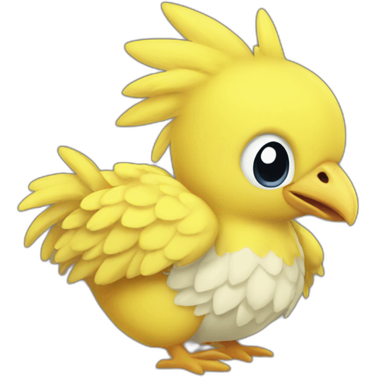 Baby chocobo emoji