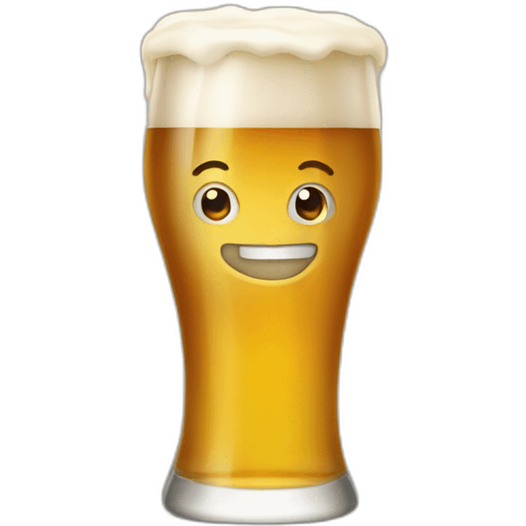 Pint of beer emoji